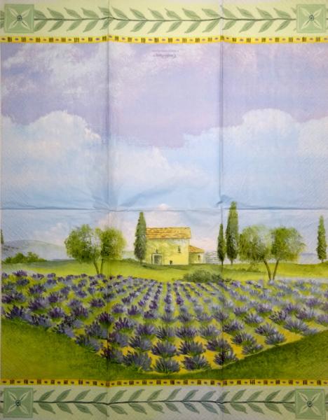 147 Mediterranean Sea - 3-ply - Creative Papers - Gracey Knight - 33x42cm